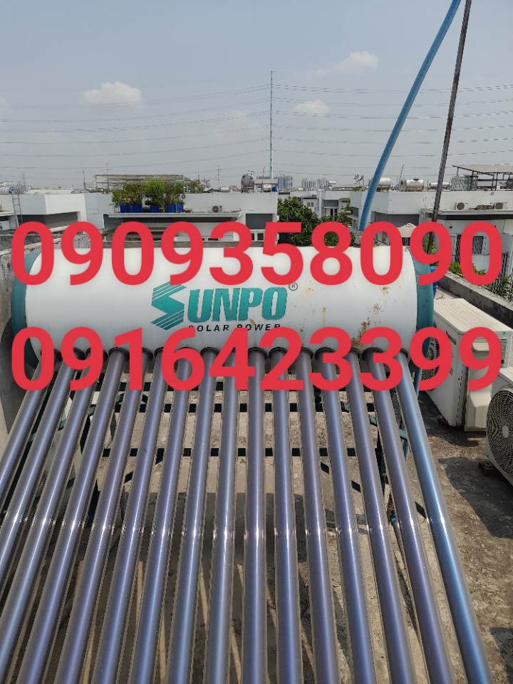 Sửa Chữa Máy Nước Nóng Năng Lượng Mặt Trời TPHCM
