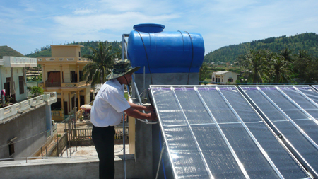 dịch vụ lắp đặt và sửa chữa máy nước nóng năng lượng mặt trời